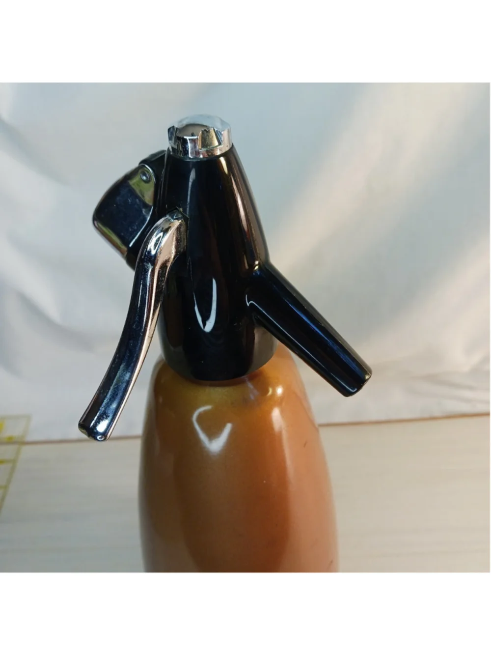 Sparklets BOC Gold Copper Soda Syphon 1950s England